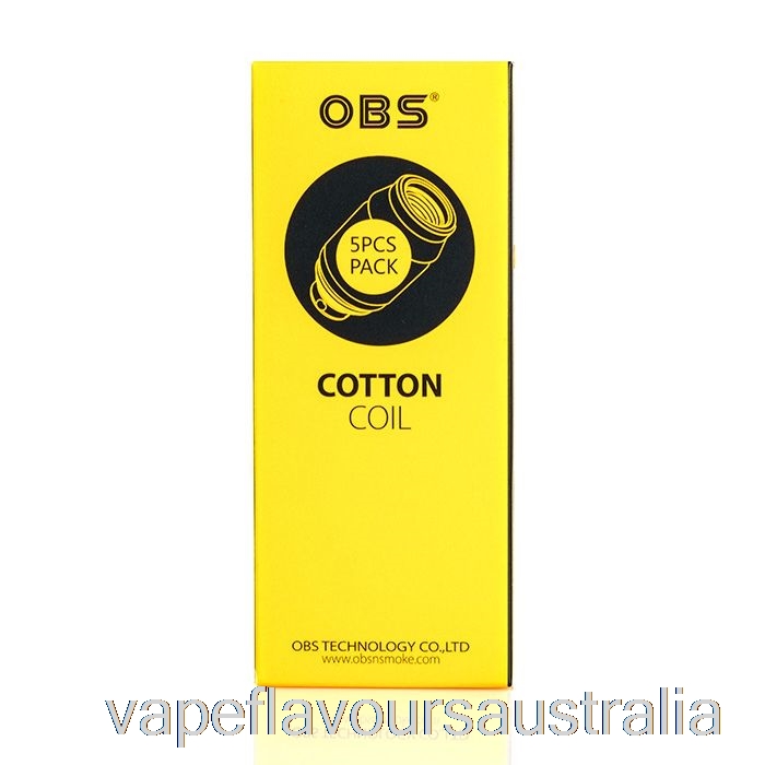 Vape Australia OBS Cube Mini Replacement Coils 0.6ohm S1 Mesh Coils
